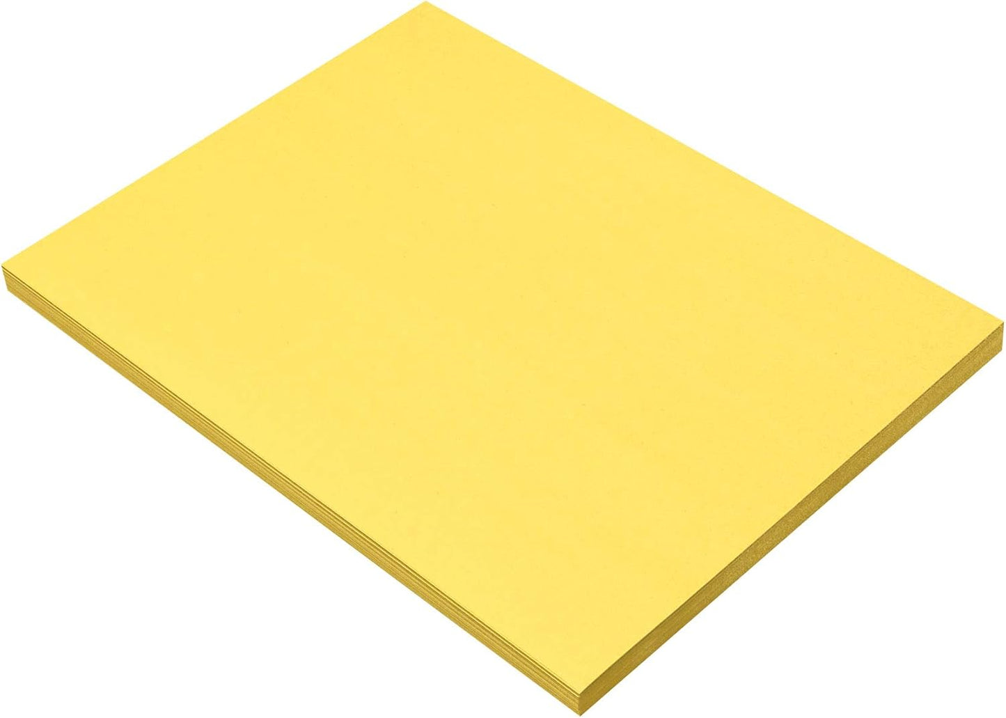 (Formerly SunWorks) Construction Paper, Yellow, 9" x 12", 50 Sheets