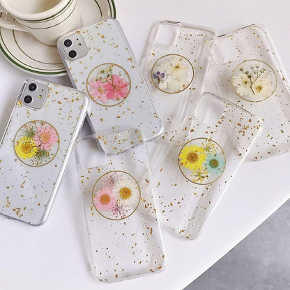 50pcs Natural Dried Daisy Flower, Vacuum Packaging, Pressed Flower for House Decoration, Jewelry Making, Phone case Decoration (Yellow)