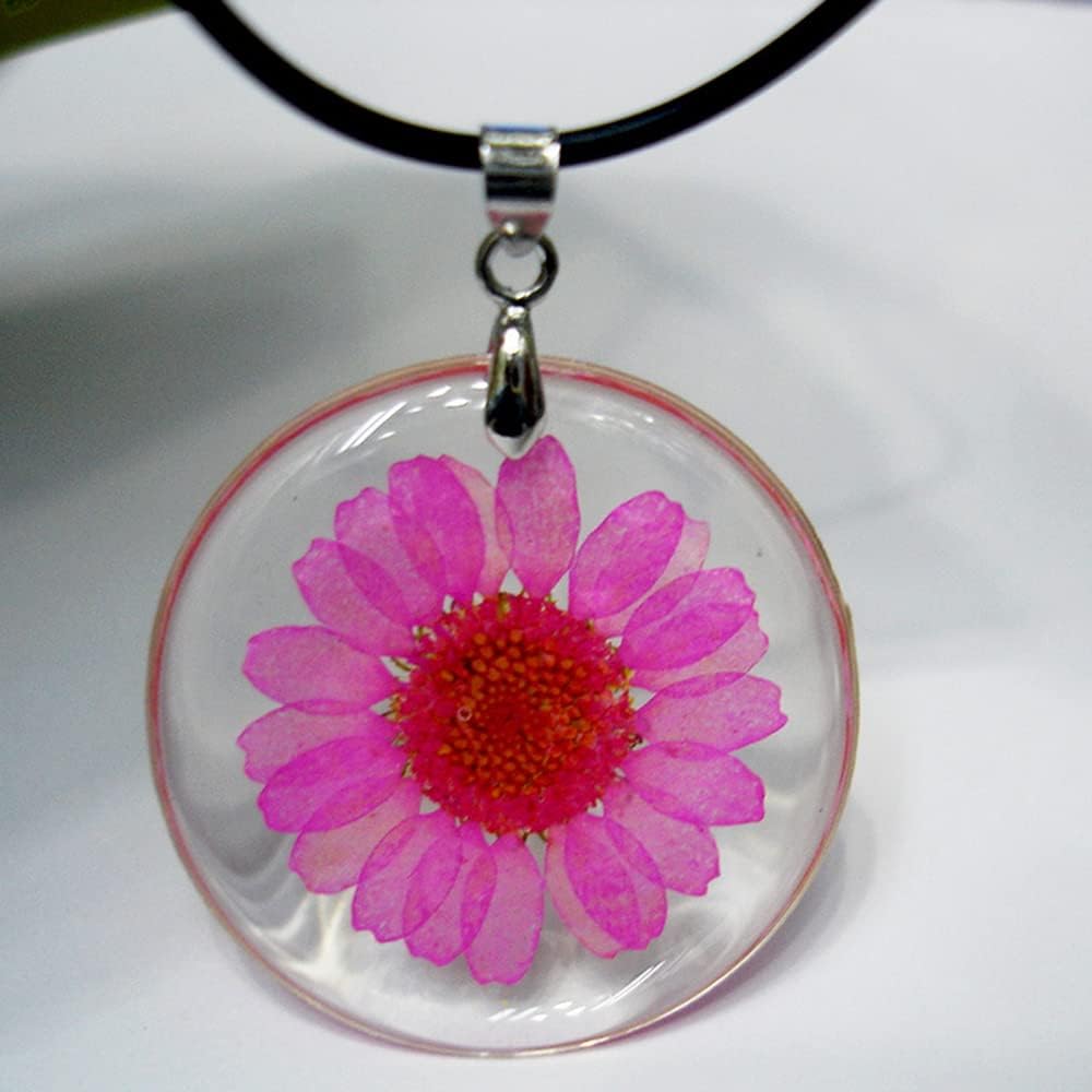 50pcs Natural Dried Daisy Flower, Vacuum Packaging, Pressed Flower for House Decoration, Jewelry Making, Phone case Decoration (Yellow)