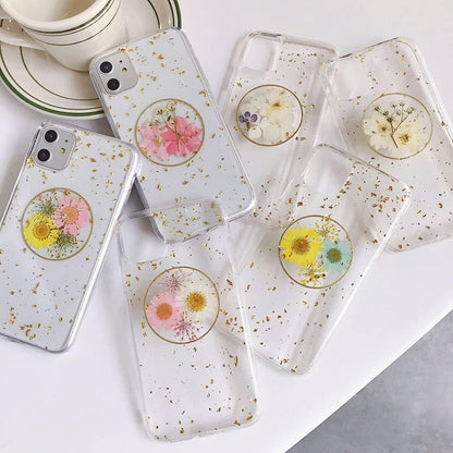 50pcs Natural Dried Daisy Flower, Vacuum Packaging, Pressed Flower for House Decoration, Jewelry Making, Phone case Decoration (Yellow)