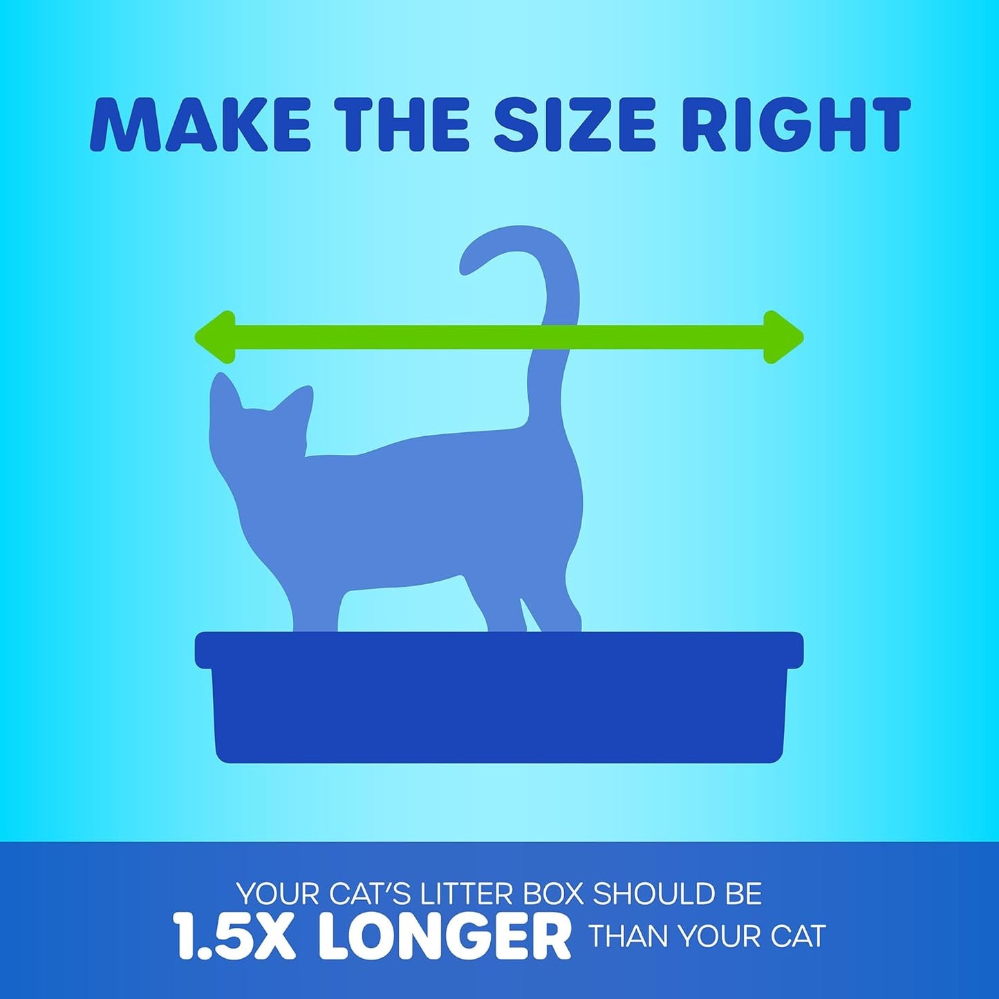 Basic Open Cat Litter Pan, Multidirectional Easy to Clean Plastic Litter Box, Gray, Made in USA, 14" x 10.5" x 3.5", Small Recommended for Kittens and Small Cats