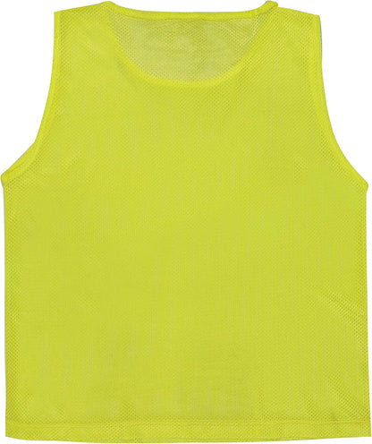 LITEMESH Pinnies (Set of 12/24 Practice Vests) Youth Pinnies, Pennies for Sports Youth, and Scrimmage Vests
