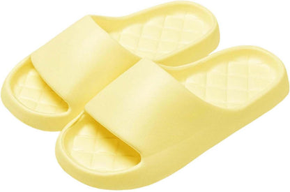 Non Slip Cushion Shower Shoes, Indoor Lightweight House Slides Bathroom Shower Slippers Sandals for Women Men