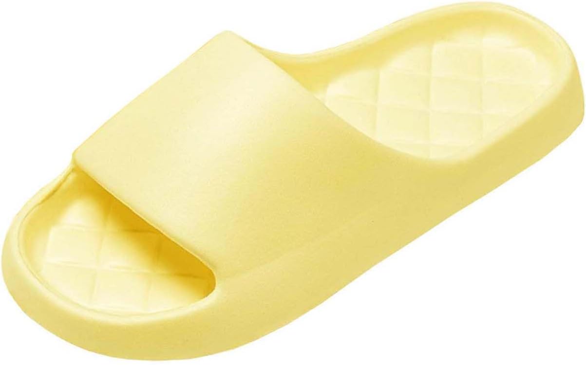 Non Slip Cushion Shower Shoes, Indoor Lightweight House Slides Bathroom Shower Slippers Sandals for Women Men