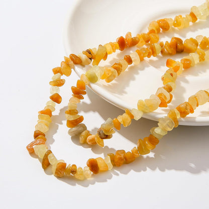 Natural Chip Stone Beads About 200pcs Yellow Aventurine Stones 5-8mm Irregular Gemstone Healing Crystal Loose Rocks for Bracelet Necklace Earrings Jewelry Making(Yellow Aventurine)