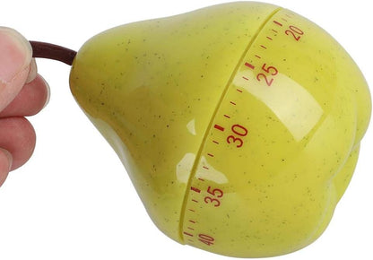 Cartoon Timer, Yellow, Kitchen Timer, 60 Minutes, Manual, Cute, Countdown Timer