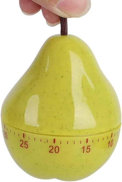 Cartoon Timer, Yellow, Kitchen Timer, 60 Minutes, Manual, Cute, Countdown Timer