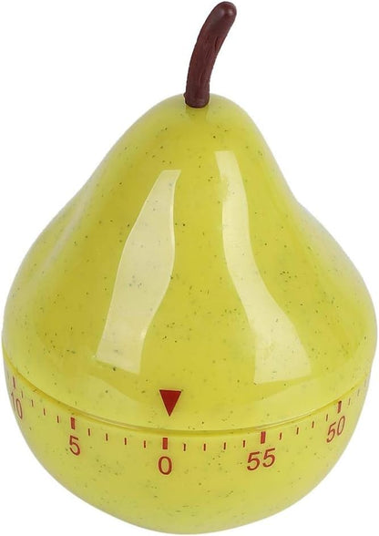 Cartoon Timer, Yellow, Kitchen Timer, 60 Minutes, Manual, Cute, Countdown Timer