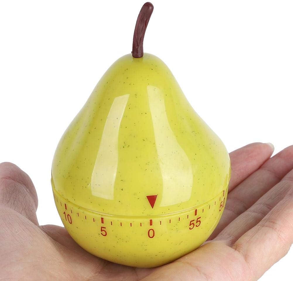 Cartoon Timer, Yellow, Kitchen Timer, 60 Minutes, Manual, Cute, Countdown Timer