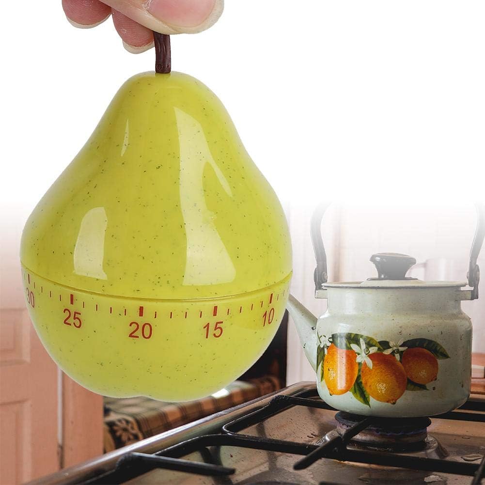 Cartoon Timer, Yellow, Kitchen Timer, 60 Minutes, Manual, Cute, Countdown Timer