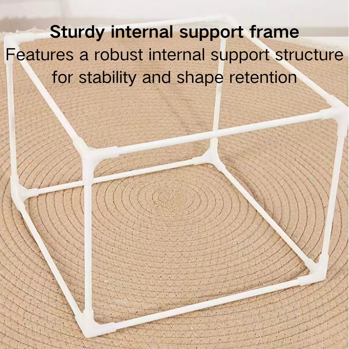 Guinea Pig Hideout, Hamster Bed Machine Washable Small Animal Tent with Tassel Curtain Cage Accessories for Hamster Bunny Chinchilla Hedgehog Bearded Dragon Sugar Glider Rat (Yellow,Small)