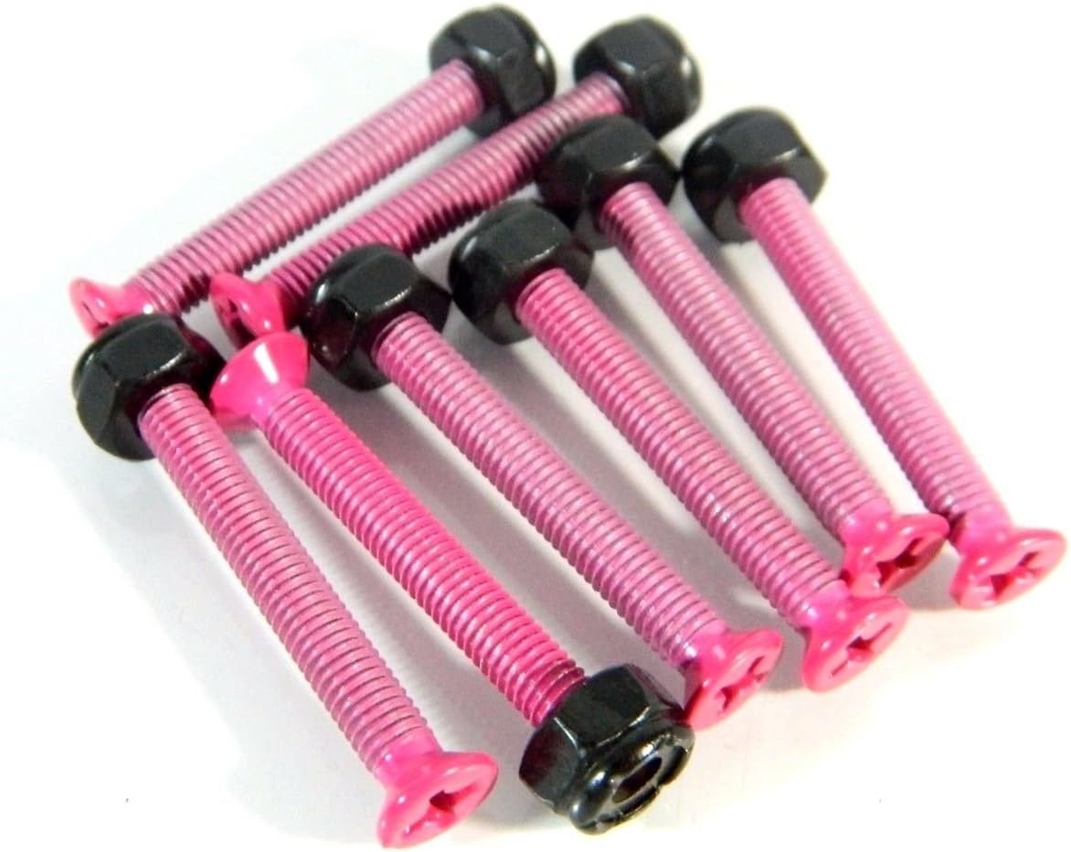 1.5 Inch Color Skateboard Longboard Mounting Hardware Screws
