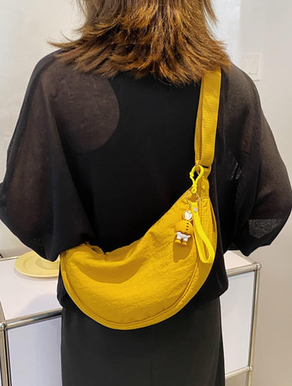 Crossbody Bag Hobo Sling Crescent Bags Women Men Trendy Small Shoulder Bag Purse Dumpling Casual Handbag Adjustable Strap