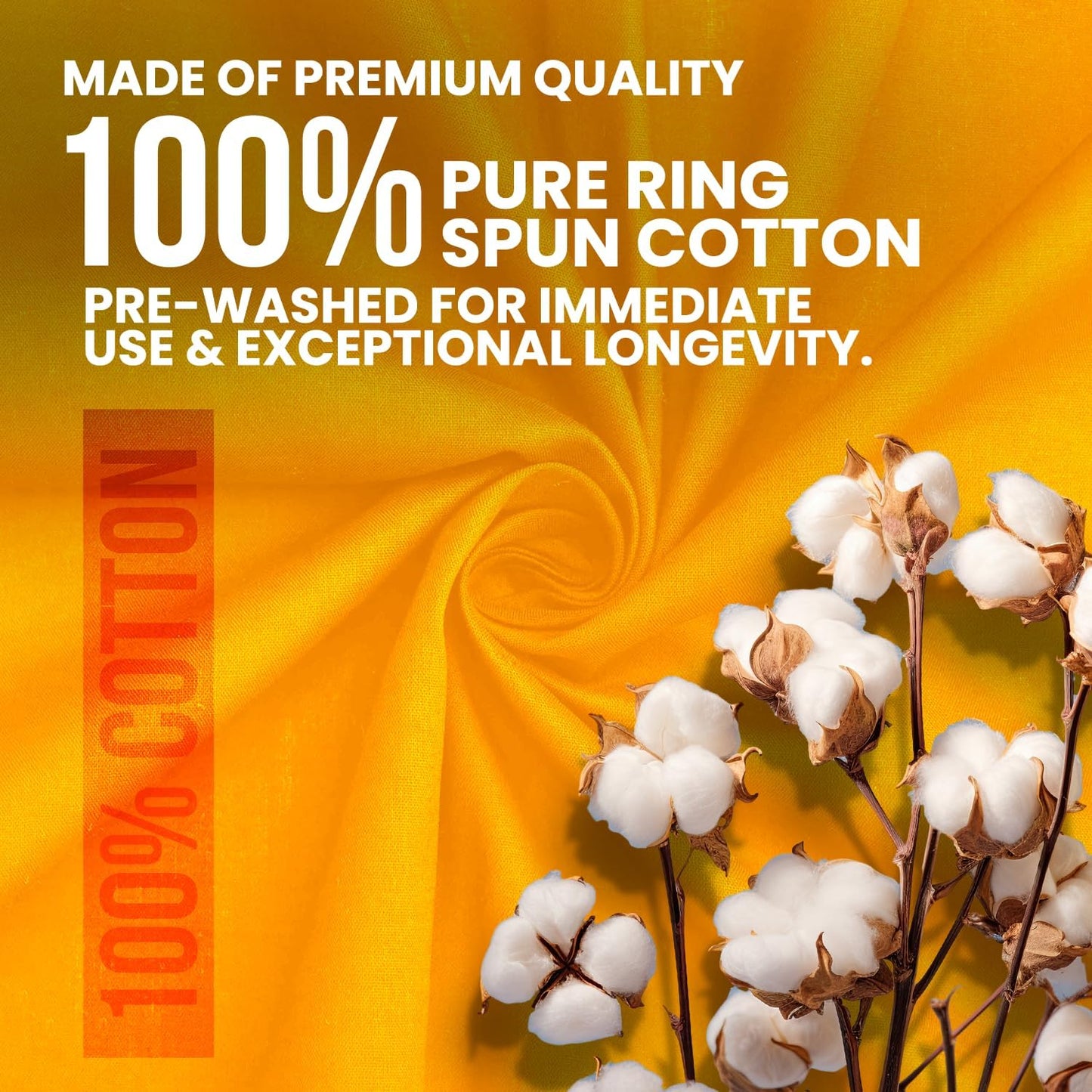Mustard Yellow Kitchen Towels Classic Cotton Kitchen Dish Towels for Drying Spray Paint Sublimation Embroidery DIY Sewing 18x28 in Tea Towel Wrinkle Free Fade Resistant Fiesta 6 Pack