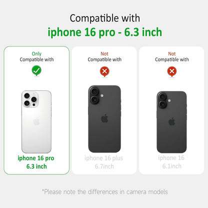 Compatible with iPhone 16 Pro Case Lemon Style, Cute Cartoon Fruits Pattern Flexible TPU Protective Clear Case for iPhone 16 Pro