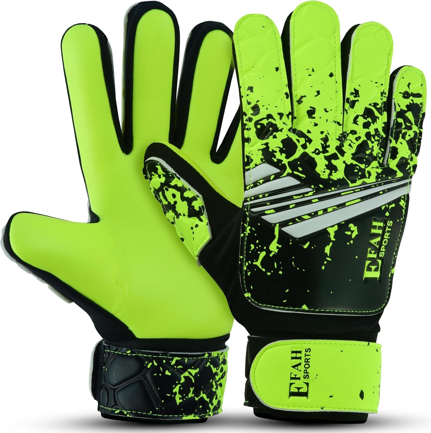 Soccer Goalie Goalkeeper Gloves for Kids Boys Children Youth | Strong Grip Latex Palm
