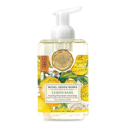 Foaming Hand Soap, Lemon Basil, 1-Pack, 17.8 Fl oz Each
