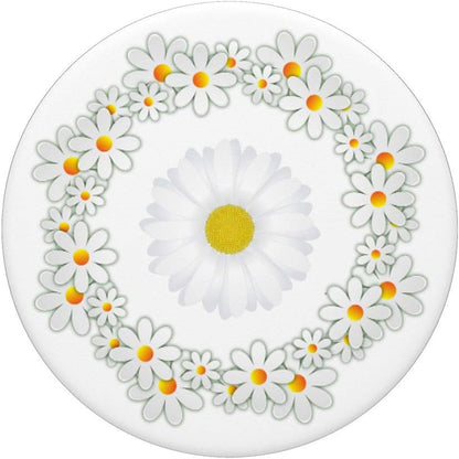 Daisy Pop Socket White Yellow Floral Design Beautiful Flower