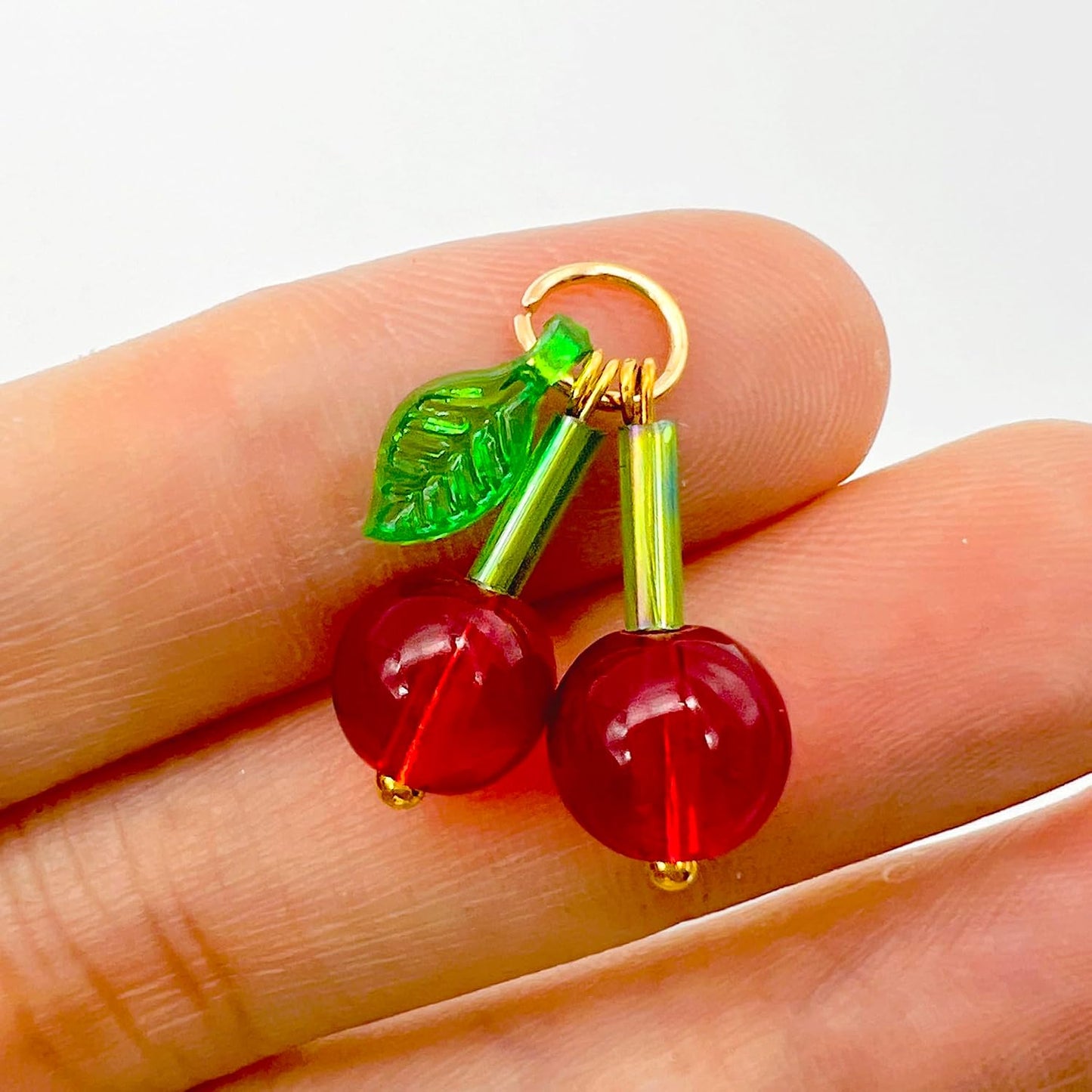 50pcs Glass Pendant Charms - Multicolor Theme Drops for Necklace Craft, Jewelry Making Supplies (Various Styles)