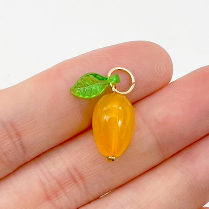 50pcs Glass Pendant Charms - Multicolor Theme Drops for Necklace Craft, Jewelry Making Supplies (Various Styles)