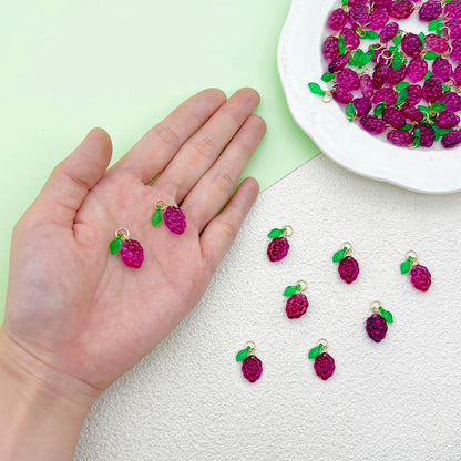 50pcs Glass Pendant Charms - Multicolor Theme Drops for Necklace Craft, Jewelry Making Supplies (Various Styles)
