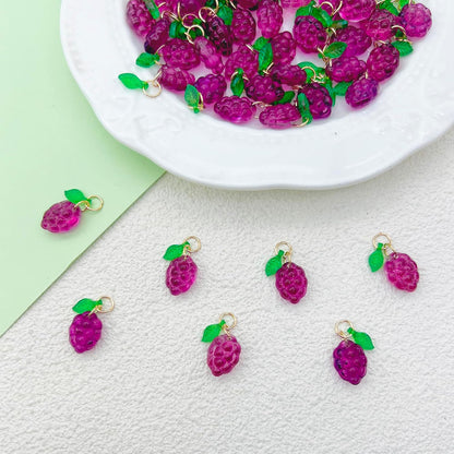 50pcs Glass Pendant Charms - Multicolor Theme Drops for Necklace Craft, Jewelry Making Supplies (Various Styles)