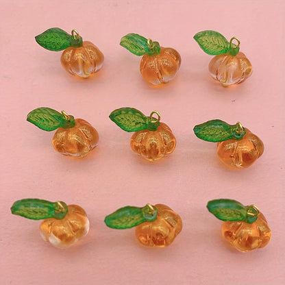 50pcs Glass Pendant Charms - Multicolor Theme Drops for Necklace Craft, Jewelry Making Supplies (Various Styles)