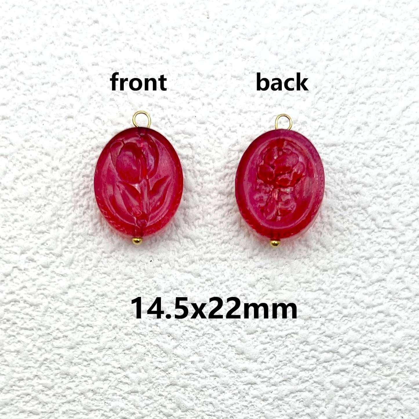 50pcs Glass Pendant Charms - Multicolor Theme Drops for Necklace Craft, Jewelry Making Supplies (Various Styles)