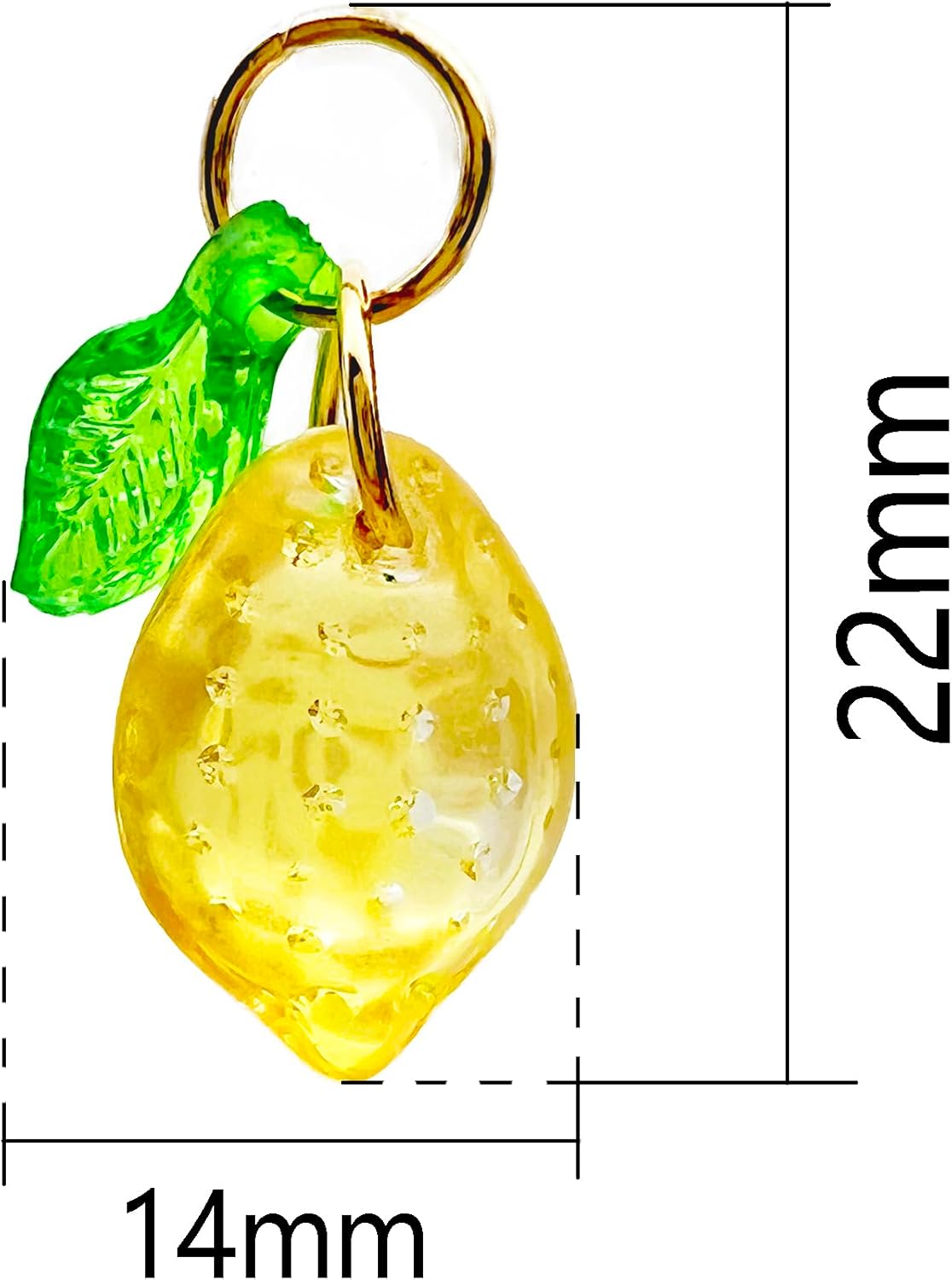 50pcs Glass Pendant Charms - Multicolor Theme Drops for Necklace Craft, Jewelry Making Supplies (Various Styles)