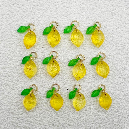 50pcs Glass Pendant Charms - Multicolor Theme Drops for Necklace Craft, Jewelry Making Supplies (Various Styles)