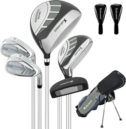 Junior Golf Club Set for Kids Ages 4-12, 5-6 Piece Right Hand Set with Stand Bag