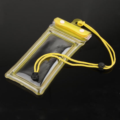 Waterproof Phone Holder with Lanyard for Water Activities, Yellow