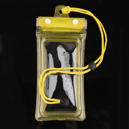 Waterproof Phone Holder with Lanyard for Water Activities, Yellow