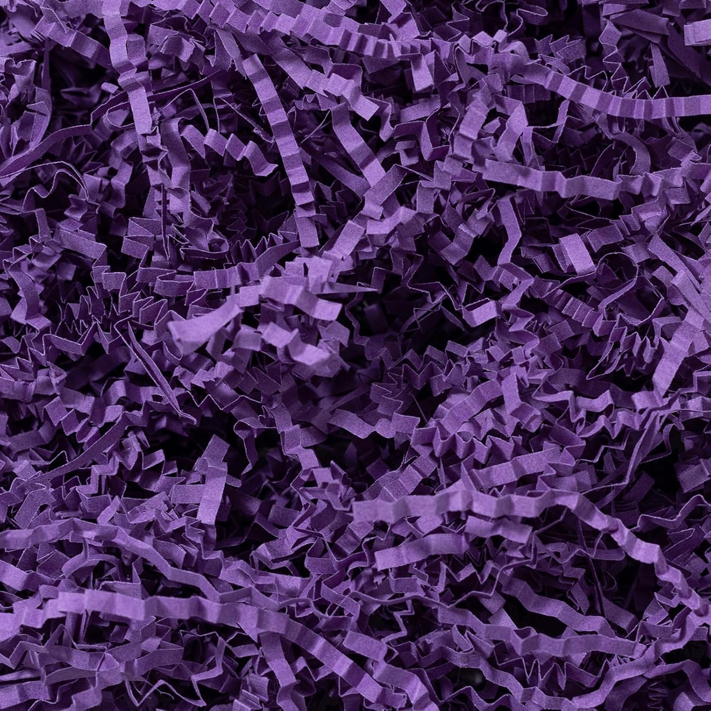 1/2 LB Crinkle Cut Paper Shred Filler 8 oz Purple Shredded Paper | Crinkle Paper Filler for Gift Box Basket Bag - Grass Cushion Stuffing for Mother's Day, Easter Holiday Packaging Wrapping