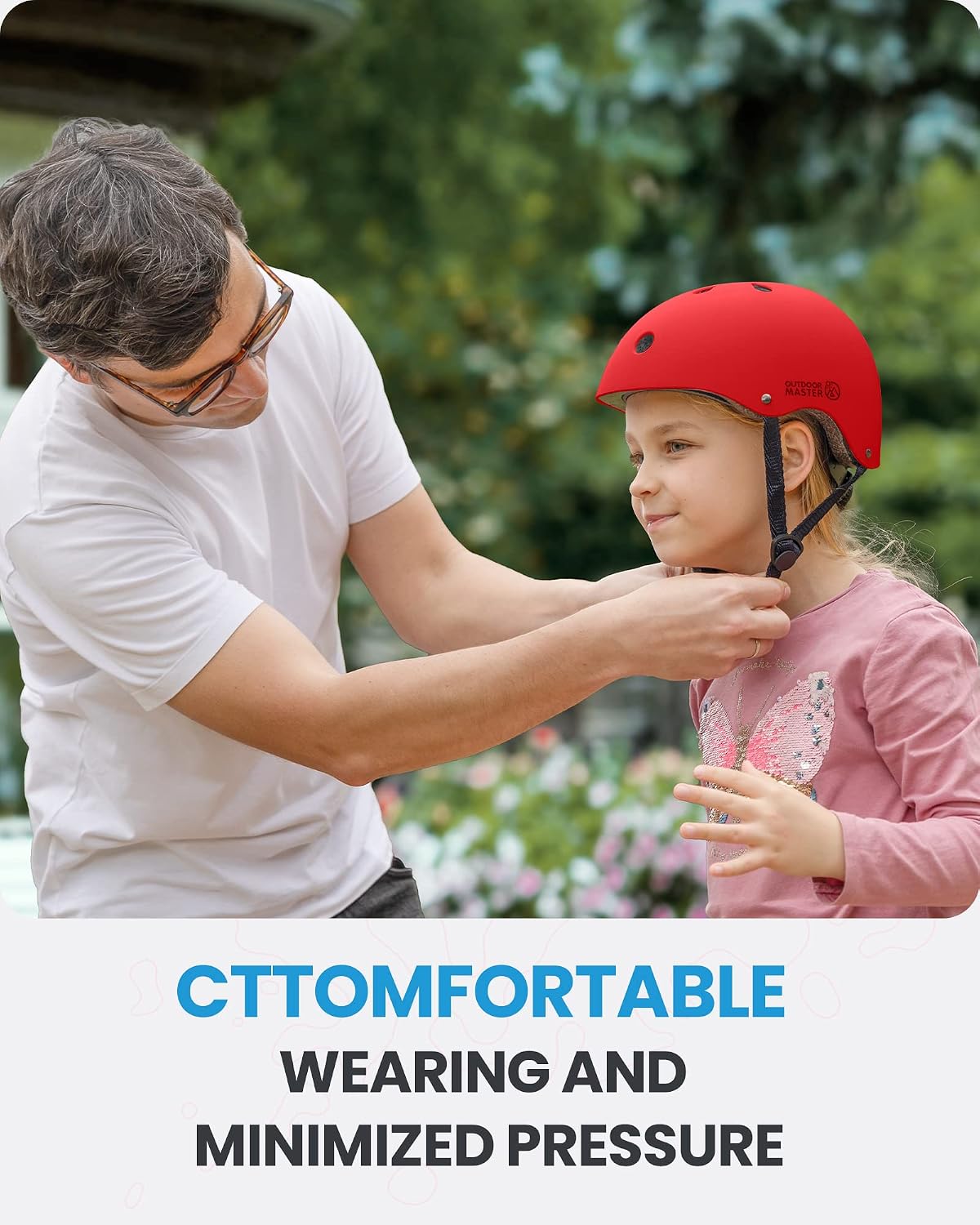 Kids Bike Helmet, Adjustable for Cycling & Skating | ABS shell + EPS foam, Breathable washable liners, CPSC certified, Adjustable dial & strap, Toddler to youth fit