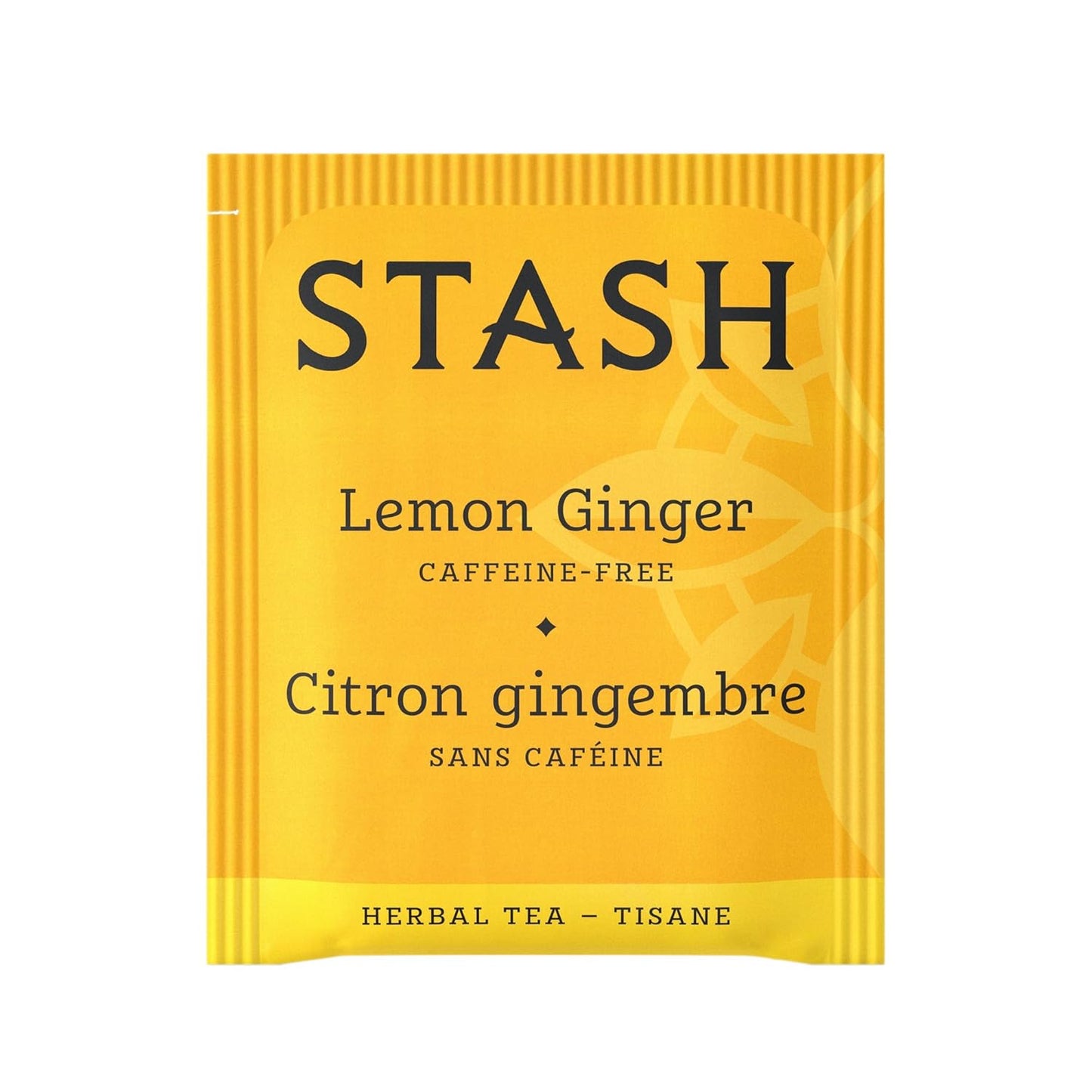 Lemon Ginger Herbal Tea - Naturally Caffeine Free, Non-GMO Project Verified Premium Tea with No Artificial Ingredients, 100 Count (BULK PACKAGING)