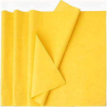 Yellow Large Tissue Paper Bulk for Gift Bags, 100 Sheets, 20x26 Inches, Gift Wrapping Packaging Floral Filler for Birthday Wedding Crafts (Yellow)