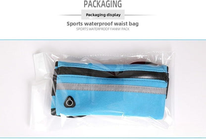 Running Waist Bag with Water Bottle Holder – No-Bounce Phone Belt for Men Women, Sweatproof Reflective Running Fanny Pack for Workout Hiking, Yellow, M, Waterproof waist
