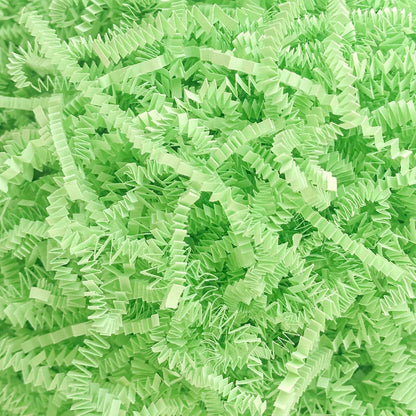 1LB Crinkle Paper Shred Filler for Gift Box Bag and Basket On Holidays(Light Yellow)