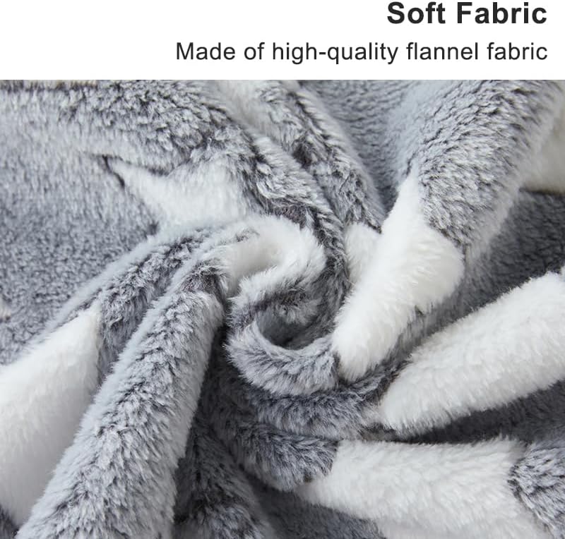 1 Pack 3 Blankets for Dog Puppy Cat (Small 23x16'', Pink, Yellow, Blue) | Super Soft Fluffy Premium Fleece Pet Blanket Flannel Paw Printed Throw