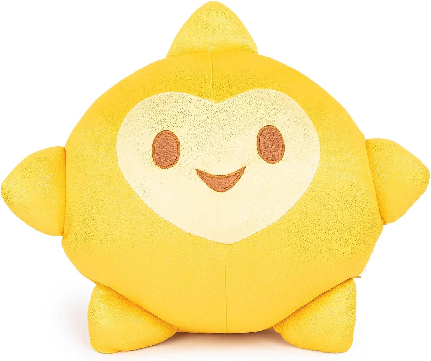 Disney Wish Star Cartoon Kids Plush Pillow Buddy, Yellow | 14 Inches, Official Product, Ultra-Soft Polyester, Stuffed Plushie, Spot Clean Only, Kids Gift