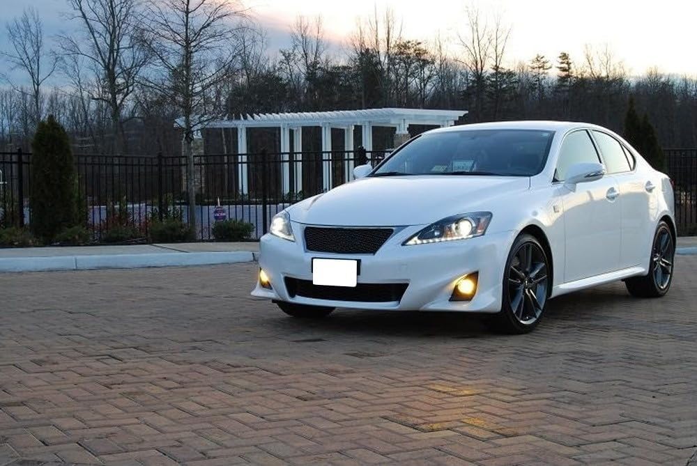 Selective Yellow Driver Passenger Sides Fog Light Lamps with H11 Halogen Bulbs Compatible with Lexus is GS ES CT LX RX Toyota Camry Highlander Corolla Prius Scion tC, etc