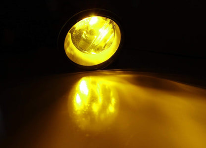 Selective Yellow Driver Passenger Sides Fog Light Lamps with H11 Halogen Bulbs Compatible with Lexus is GS ES CT LX RX Toyota Camry Highlander Corolla Prius Scion tC, etc