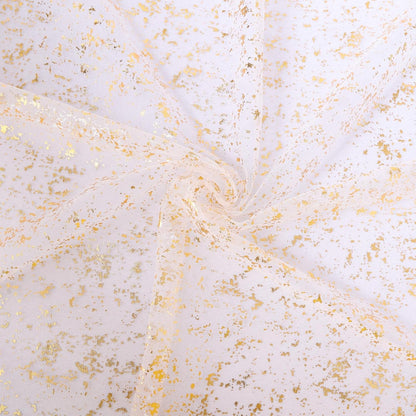 Yellow Gauze Table Runner 10ft Rustic Cheese Cloth Table Runner Boho Style Decoration for Romantic Date Wedding Party Baby Shower Photography Decoration