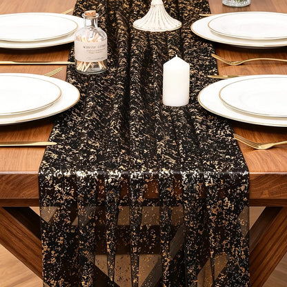 Yellow Gauze Table Runner 10ft Rustic Cheese Cloth Table Runner Boho Style Decoration for Romantic Date Wedding Party Baby Shower Photography Decoration