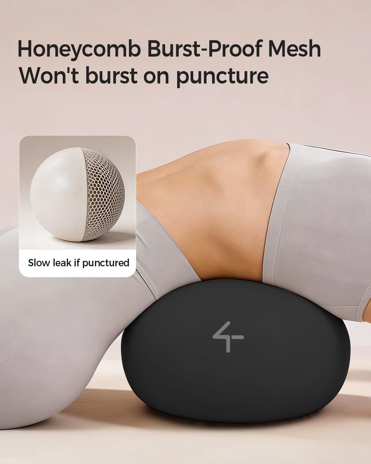 Exercise Ball Anti-Burst - Thickened Yoga Ball Pilates Ball for Physical Therapy, Fitness Ball for Workout, Core Strength and Physical Therapy