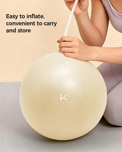 Exercise Ball Anti-Burst - Thickened Yoga Ball Pilates Ball for Physical Therapy, Fitness Ball for Workout, Core Strength and Physical Therapy