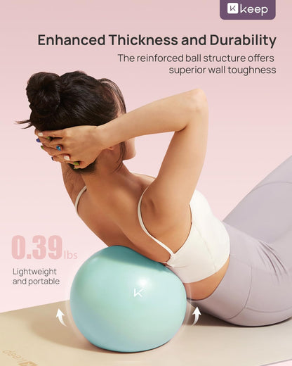 Exercise Ball Anti-Burst - Thickened Yoga Ball Pilates Ball for Physical Therapy, Fitness Ball for Workout, Core Strength and Physical Therapy