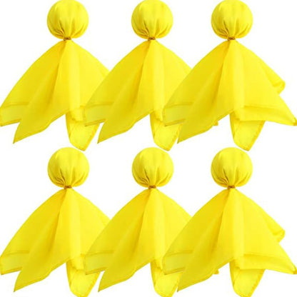 Yellow Penalty Flag Football Flags Sports Tossing Flags Set for Party Football Belts Teams Sports Set, Referee Flags, Yellow Accessories, Pop Flag