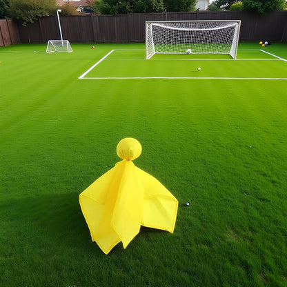 Yellow Penalty Flag Football Flags Sports Tossing Flags Set for Party Football Belts Teams Sports Set, Referee Flags, Yellow Accessories, Pop Flag